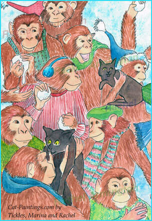 Crazy Chimps by Rachel Armington