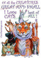 I Love Cats by Rachel Armington