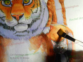 Tiger Artwork by Rachel Armington